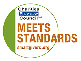 charities review council - meets standards