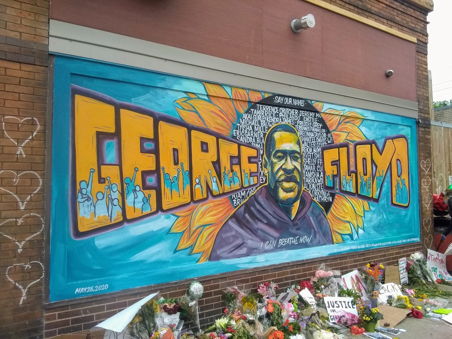 George Floyd Mural - Credit CityPages
