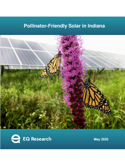 Final Report on Pollinator-Friendly Solar in Indiana